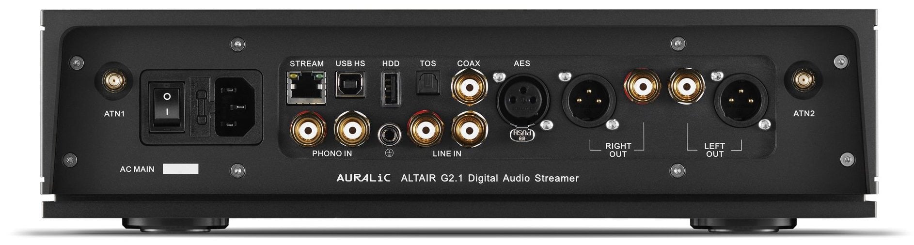 Auralic Altair G2.1 - achterkant - Audio streamer