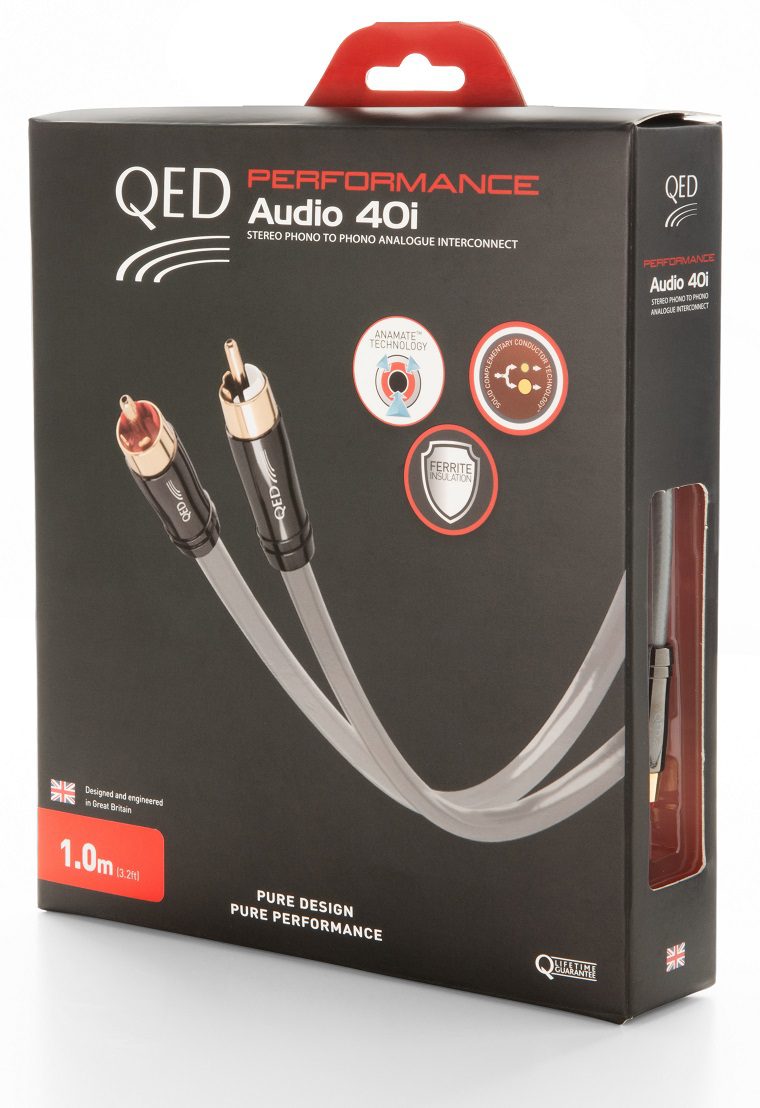 QED Performance 40i 2,0 m. - RCA kabel