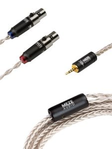 Meze 2.5mm silver plated PCUHD upgrade cable