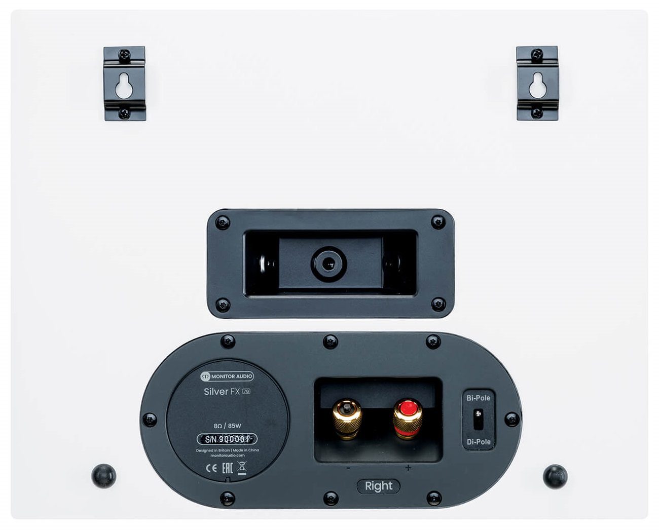 Monitor Audio Silver FX 7G wit satijn - achterkant - Surround speaker
