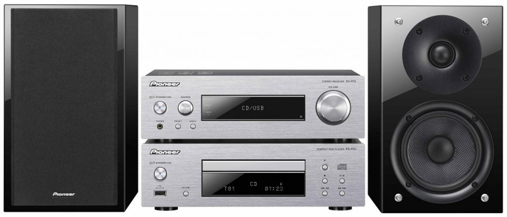 Pioneer P1 zilver - Miniset