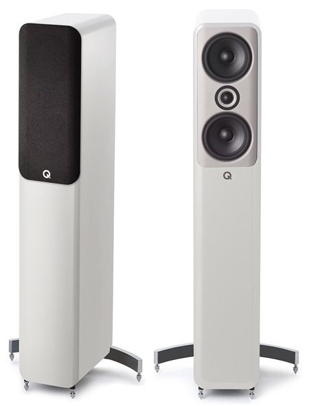 Q Acoustics Concept 50 wit hoogglans - Zuilspeaker