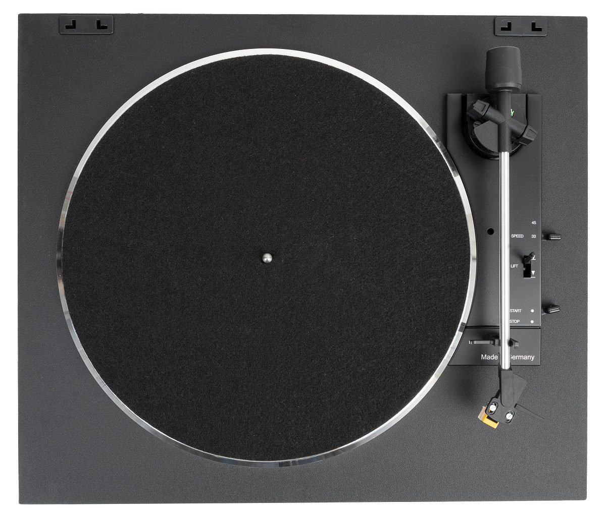 Rekkord Audio F 100P zwart - Platenspeler