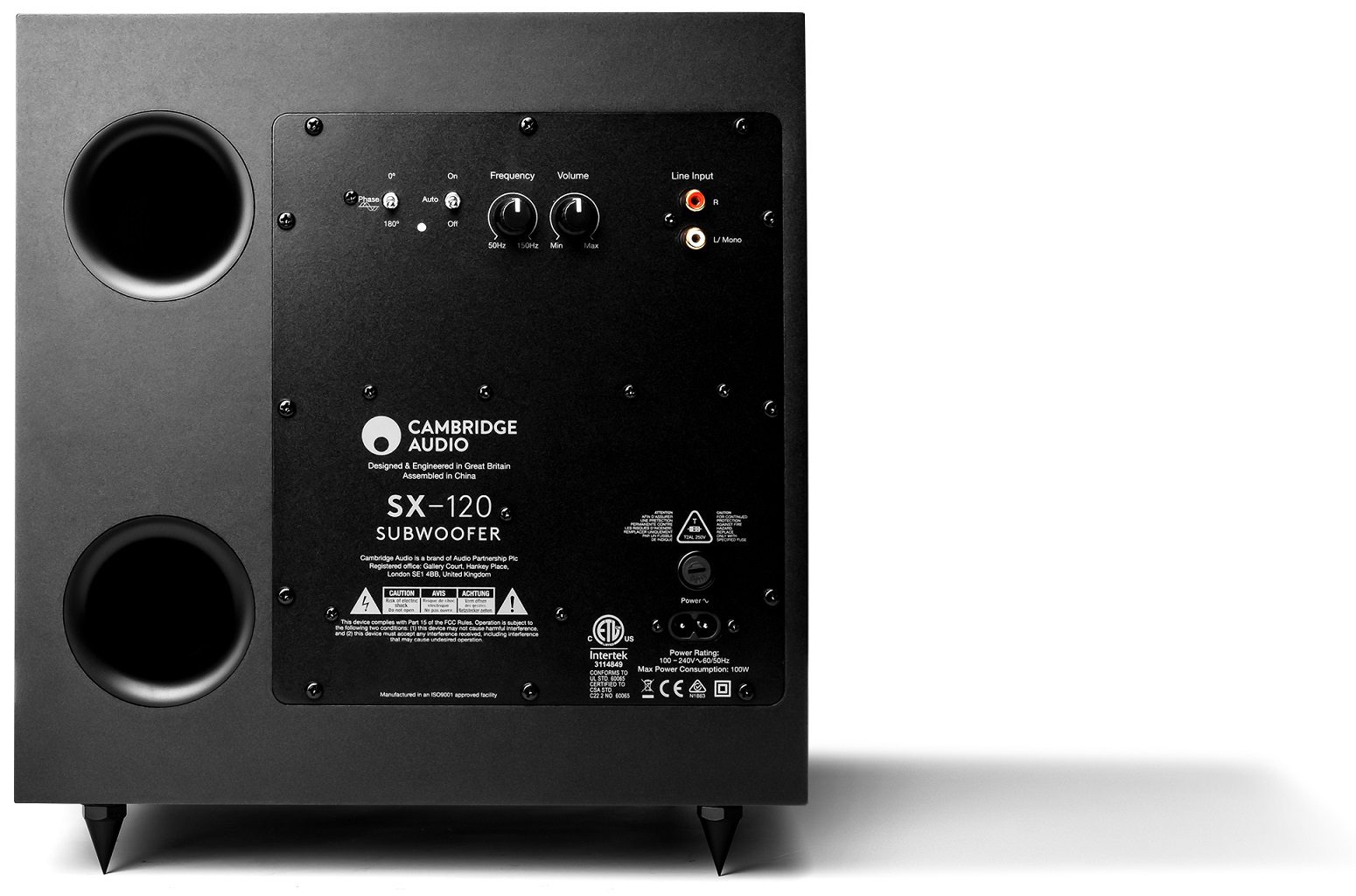Cambridge Audio SX-120 zwart mat gallerij 112882