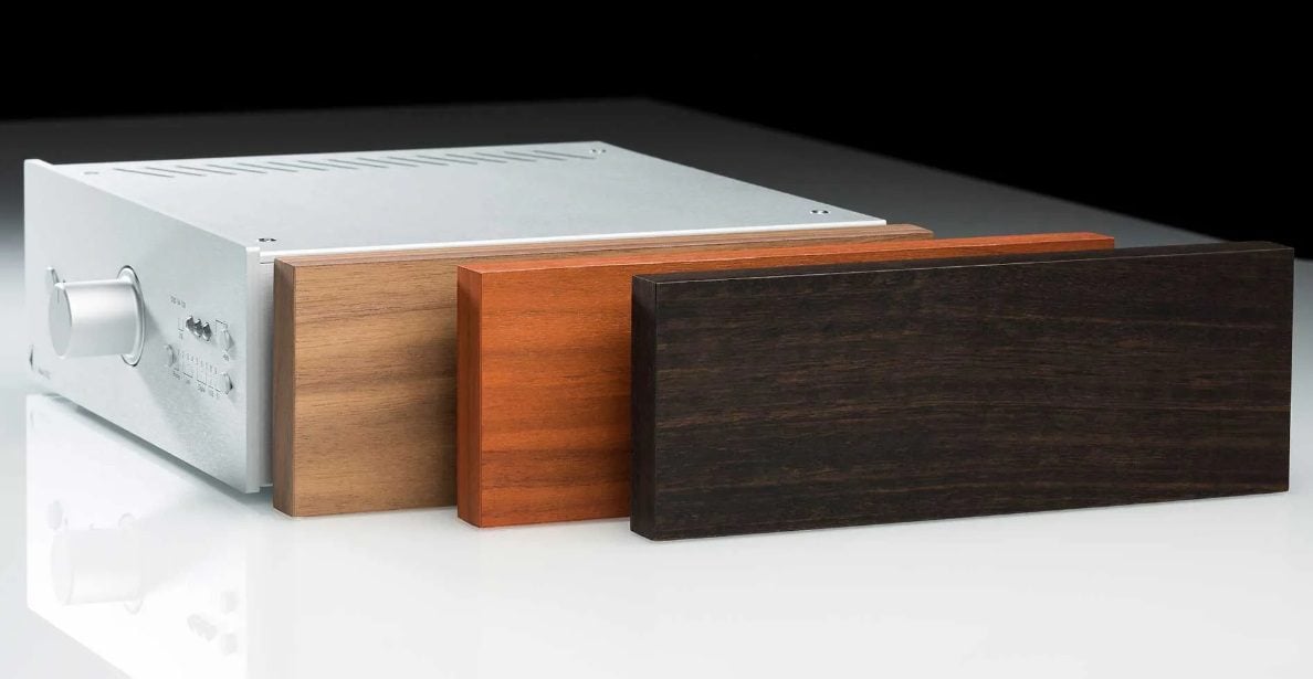 Pro-Ject DS2/3 Wooden Side Panels walnoot - Audio accessoire