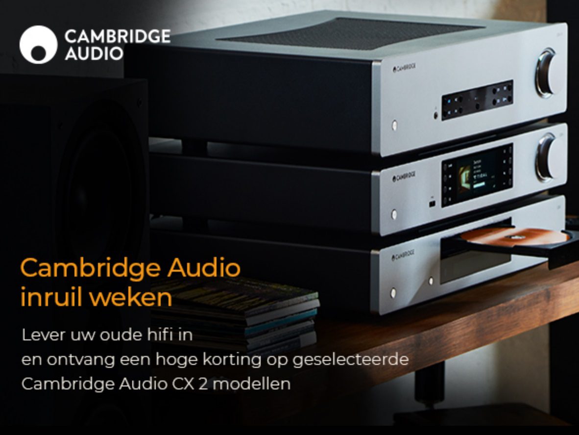 Cambridge Audio trade-in actie