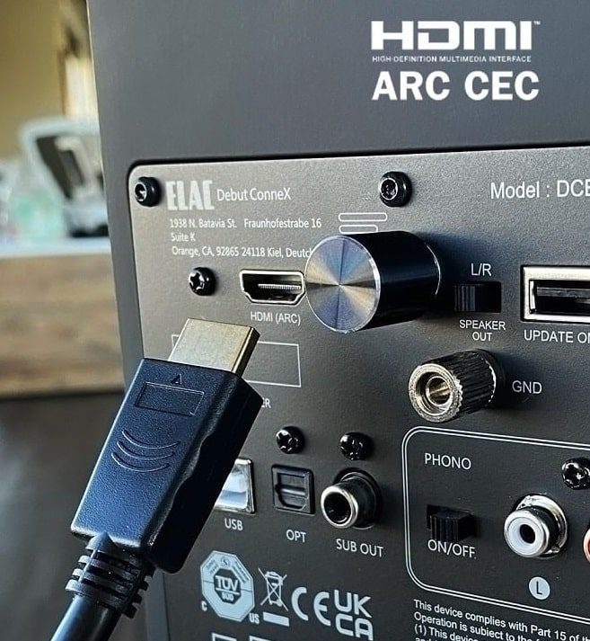 Elac Debut ConneX DCB41 zwart - Actieve speaker