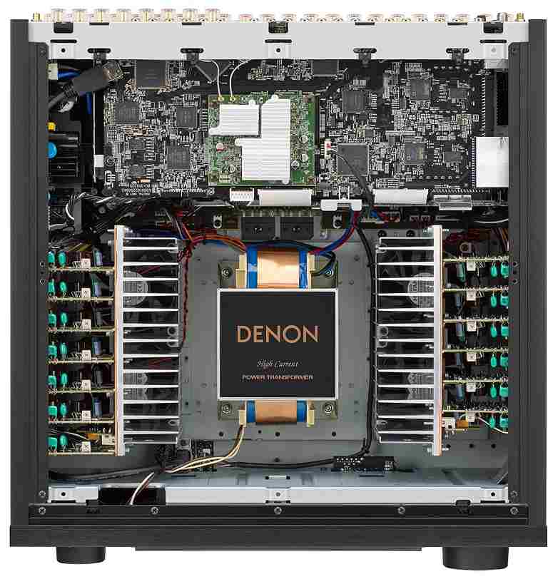 Denon AVC-X8500H zwart - binnenwerk - AV Receiver