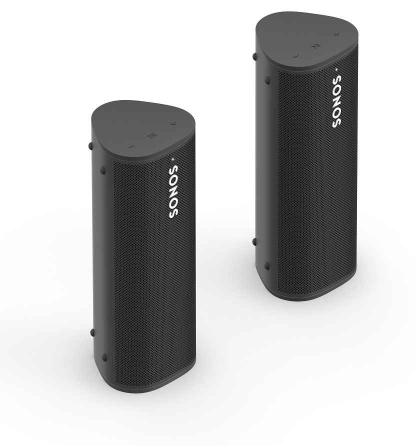 Sonos Roam SL zwart - paar - Bluetooth speaker