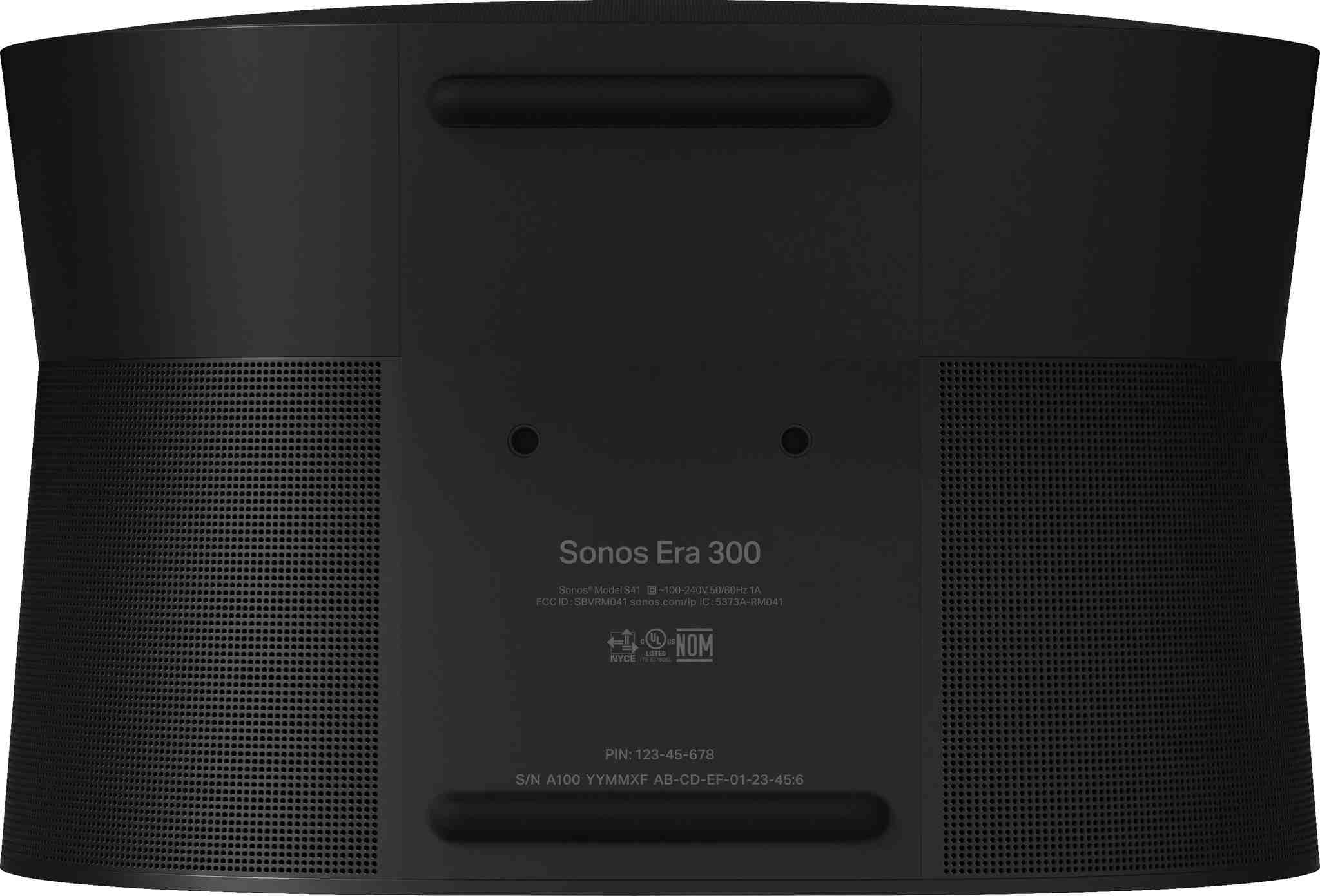 Sonos Era 300 zwart - onderkant - Wifi speaker