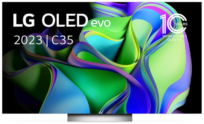 LG OLED77C35LA - Televisie