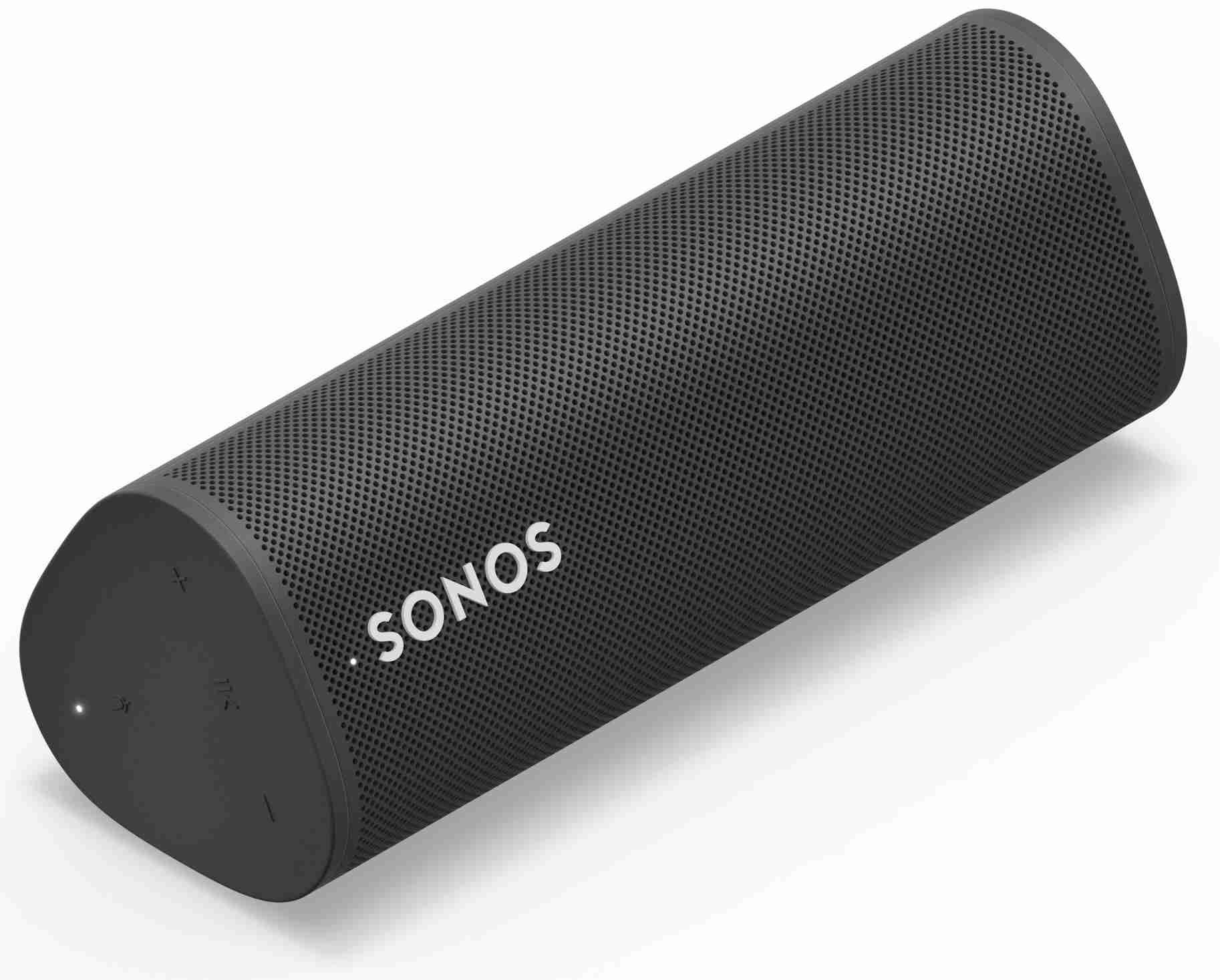 Sonos Roam zwart - bovenaanzicht - Bluetooth speaker