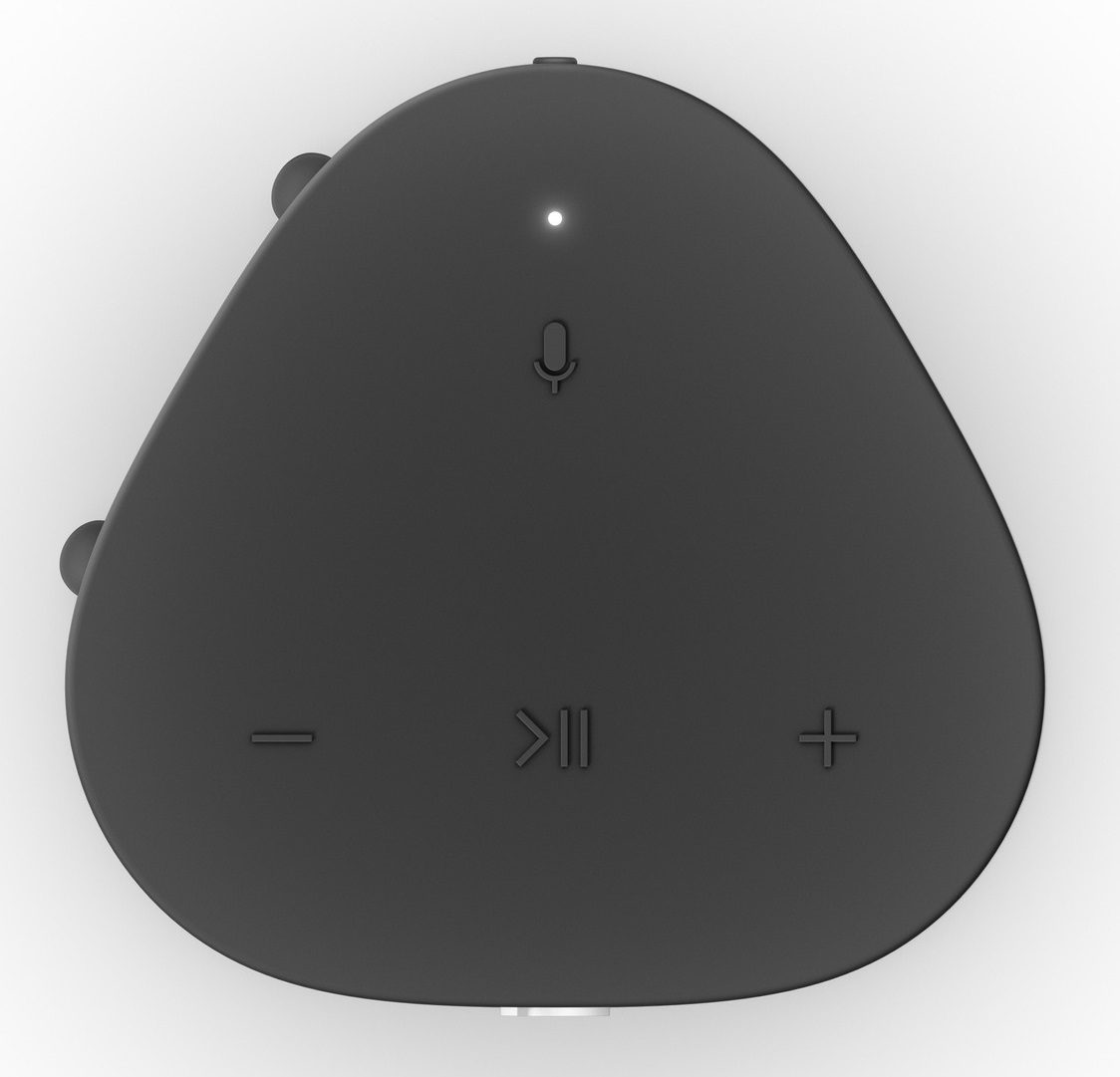 Sonos Roam zwart - bovenkant - Bluetooth speaker
