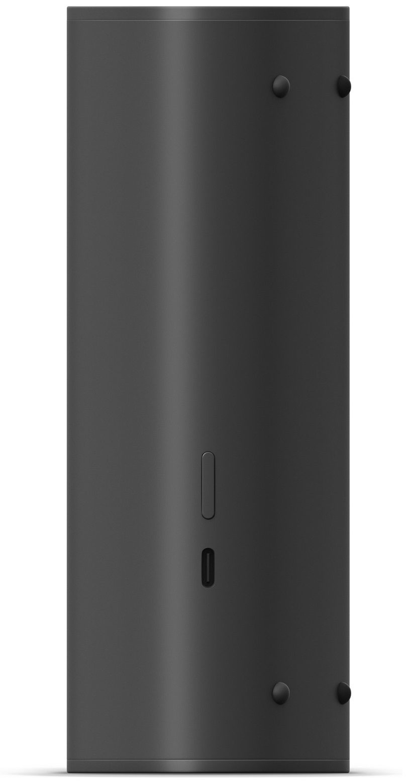 Sonos Roam zwart - achterkant - Bluetooth speaker