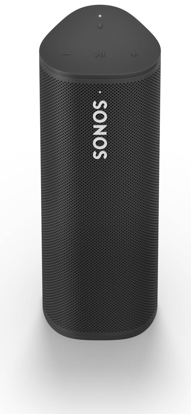 Sonos Roam zwart - bovenaanzicht - Bluetooth speaker