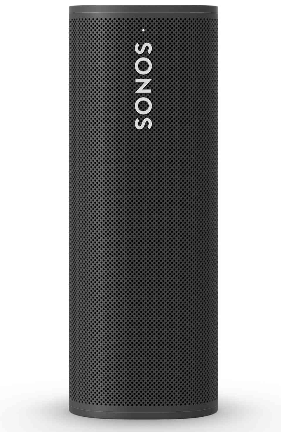 Sonos Roam zwart - frontaanzicht - Bluetooth speaker