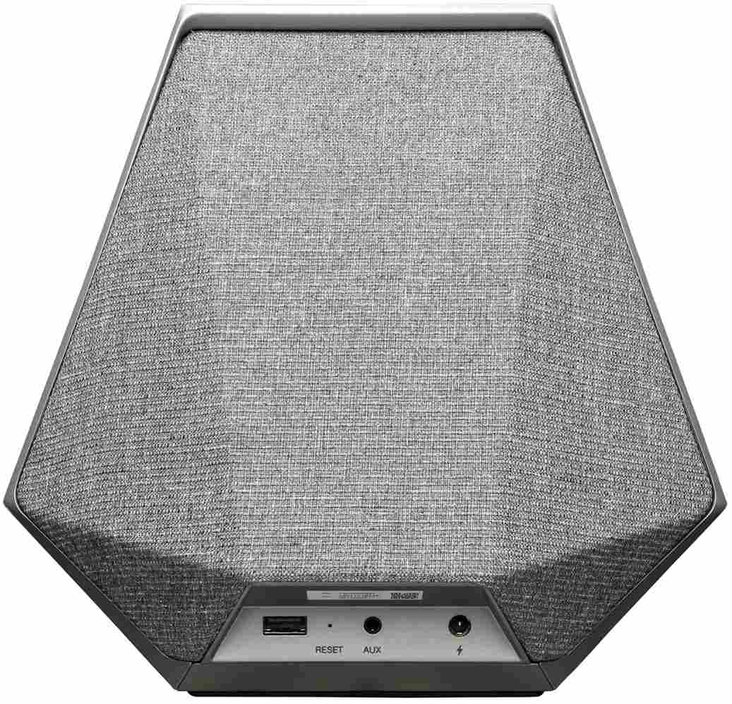 Dynaudio Music 1 licht grijs - achteraanzicht - Wifi speaker