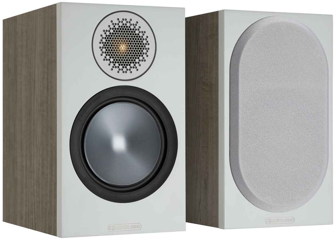 Monitor Audio Bronze 50 grijs - paar - Boekenplank speaker