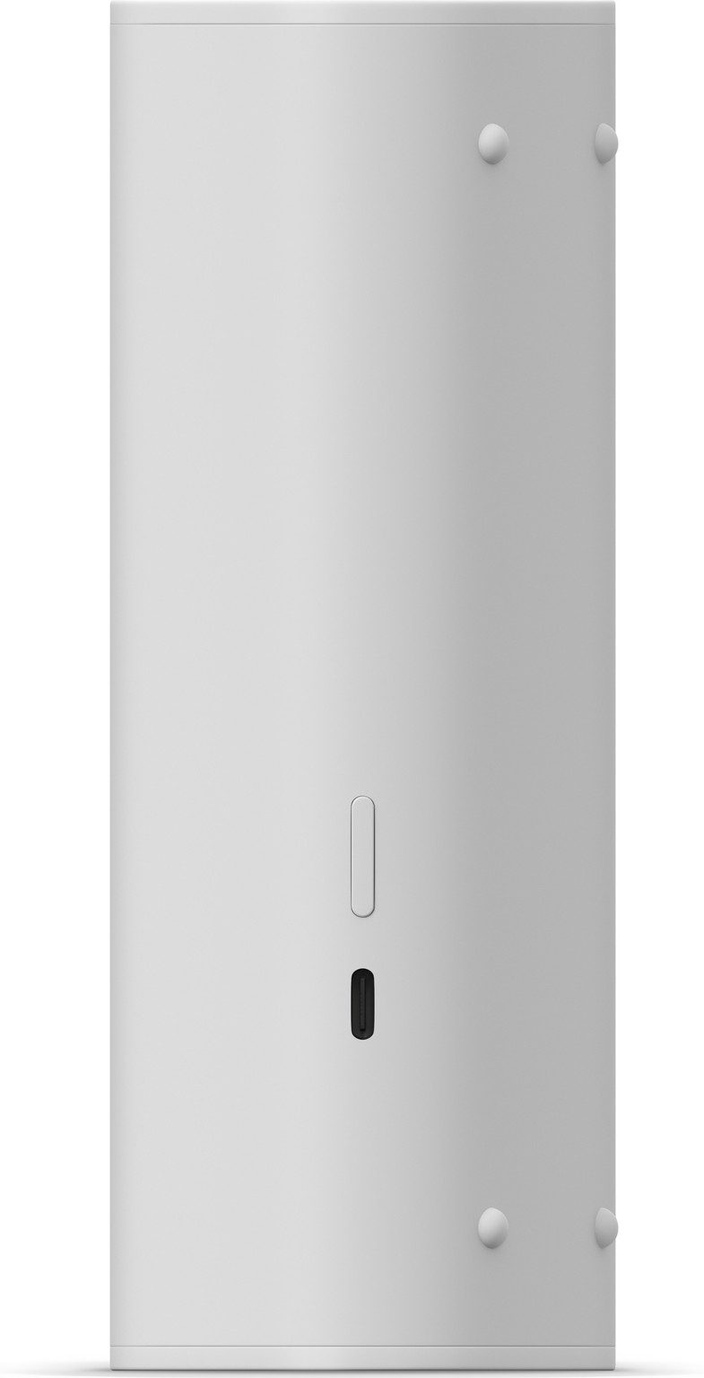 Sonos Roam wit - achterkant - Bluetooth speaker