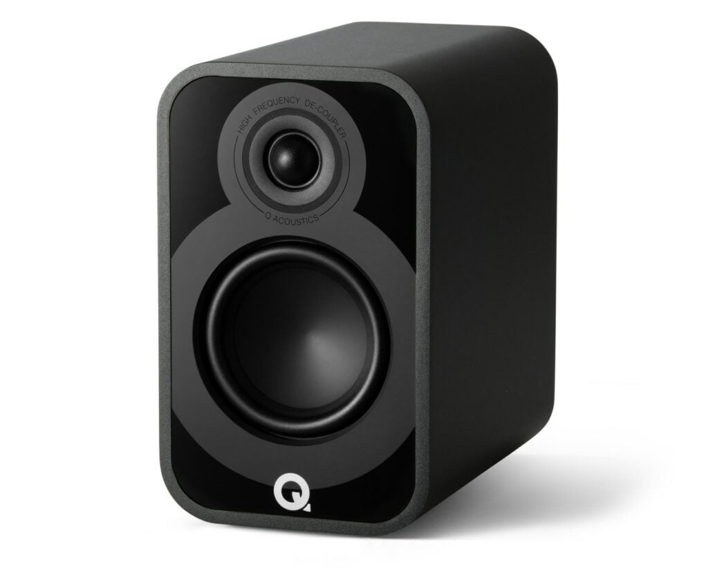 Q Acoustics 5010 zwart - Boekenplank speaker