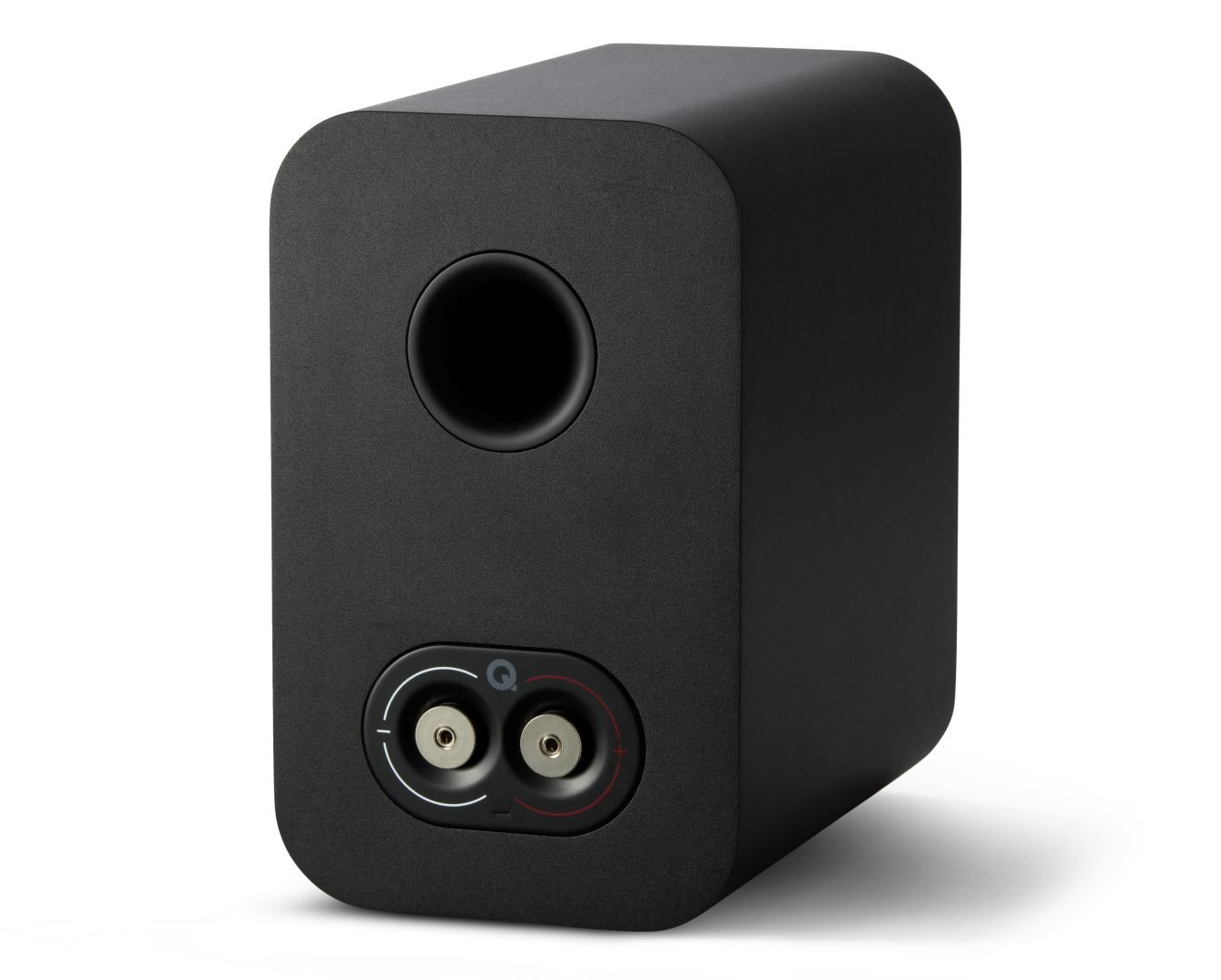 Q Acoustics 5010 zwart - achteraanzicht - Boekenplank speaker