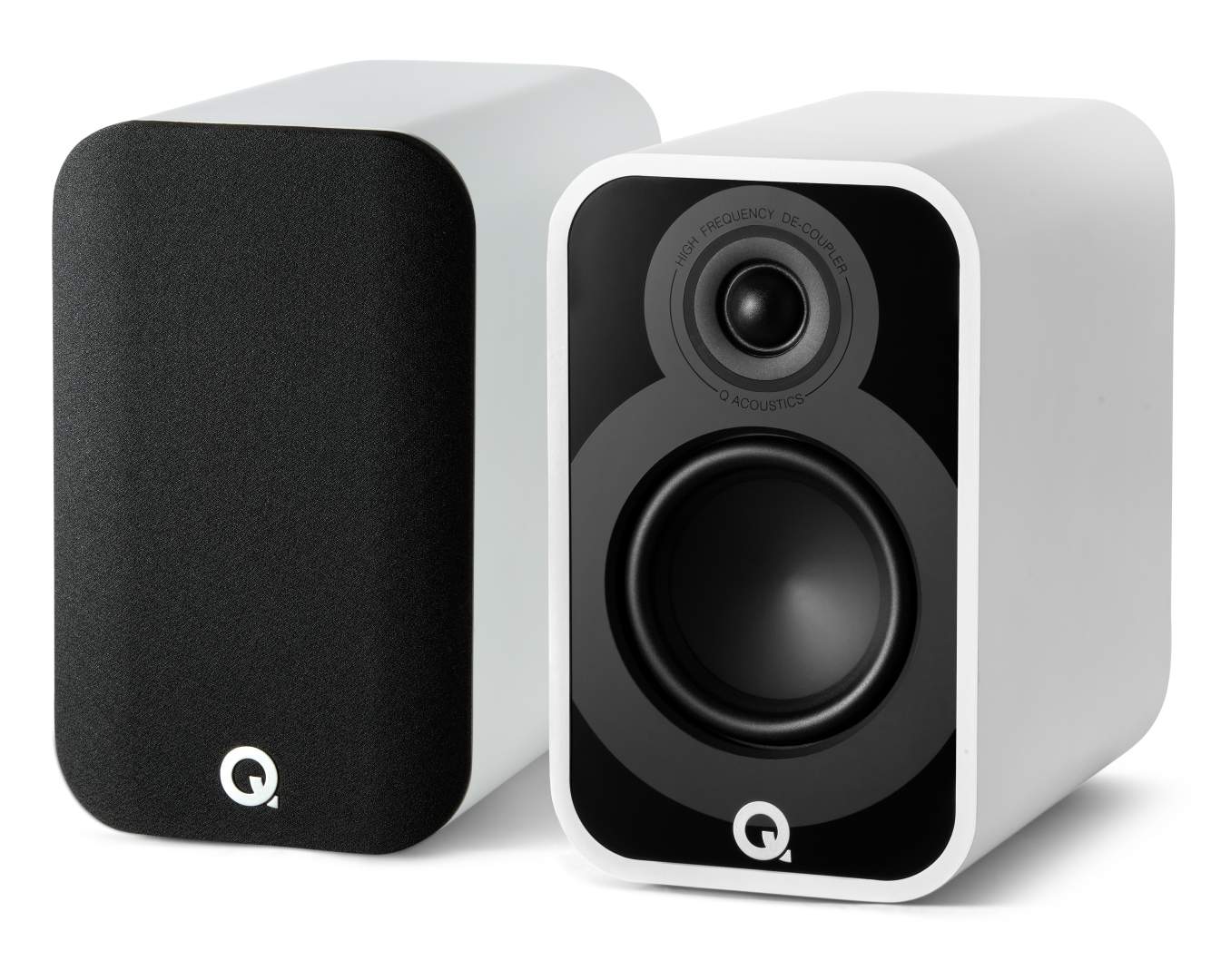 Q Acoustics 5010 wit - paar - Boekenplank speaker