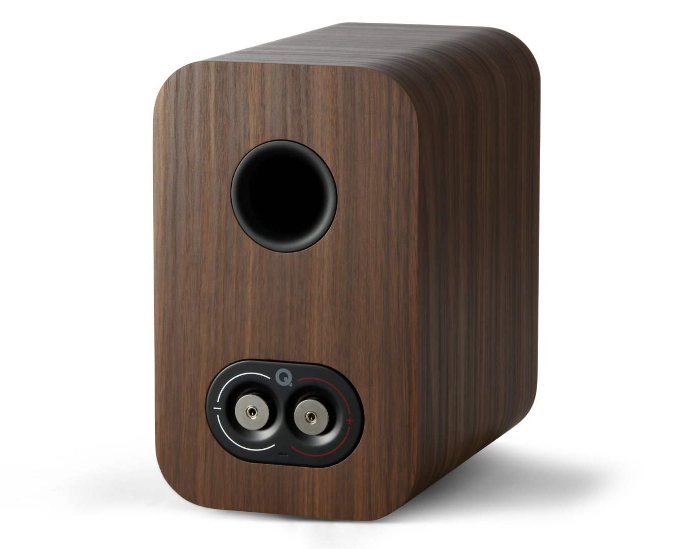 Q Acoustics 5010 rosewood - achteraanzicht - Boekenplank speaker