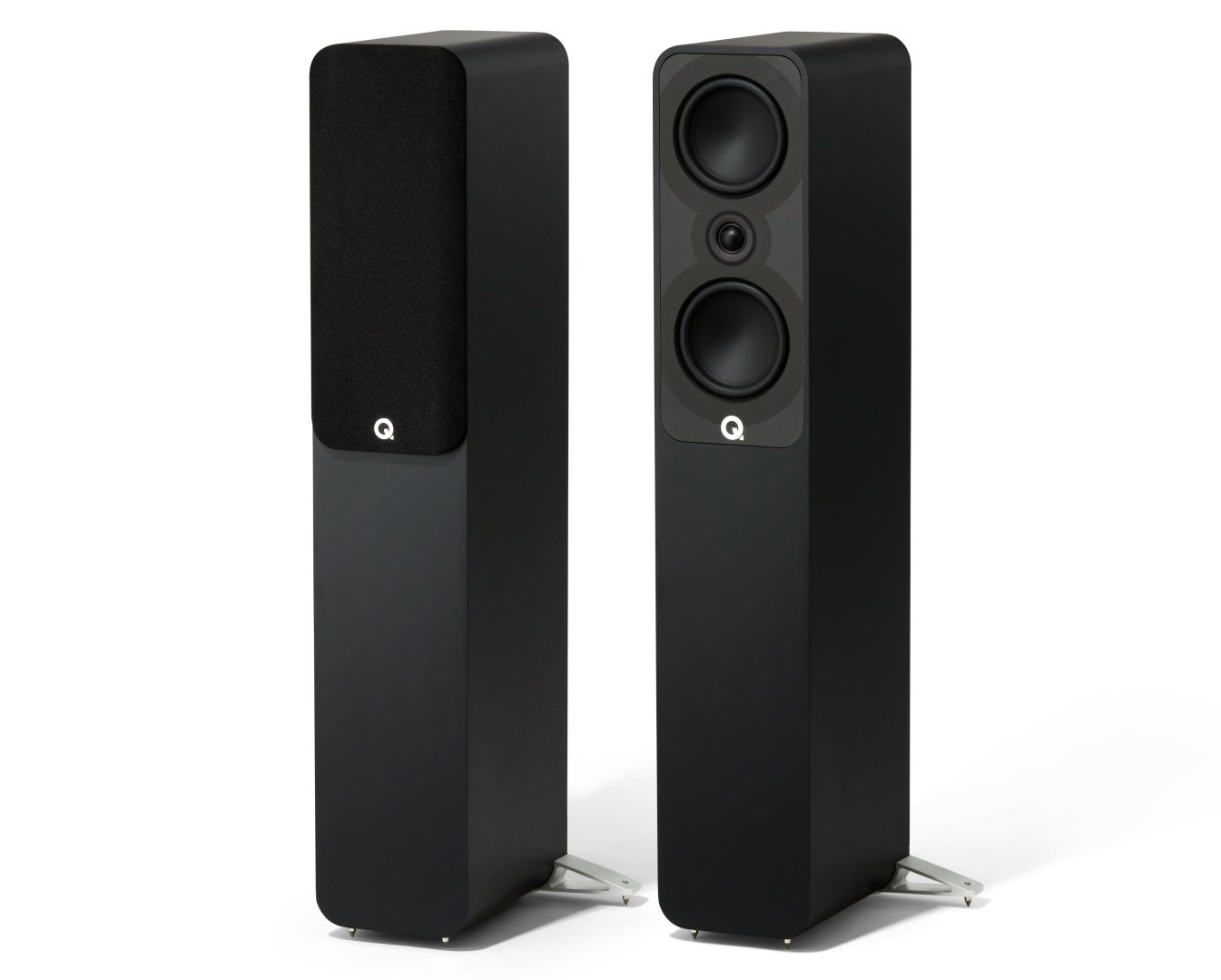Q Acoustics 5040 zwart - paar - Zuilspeaker