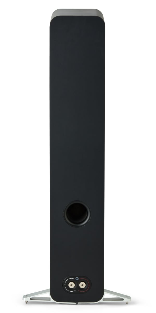 Q Acoustics 5040 zwart - achterkant - Zuilspeaker