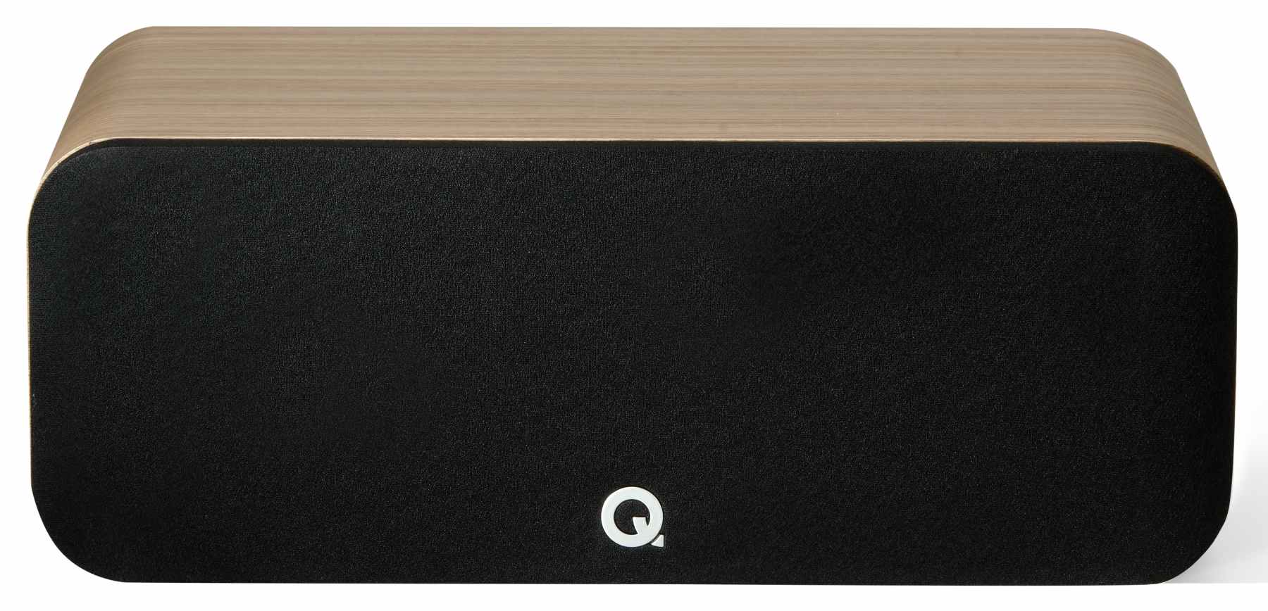 Q Acoustics 5090 eiken - frontaanzicht met grill - Center speaker
