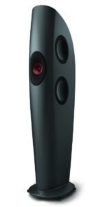KEF Blade Two Meta charcoal grey / red