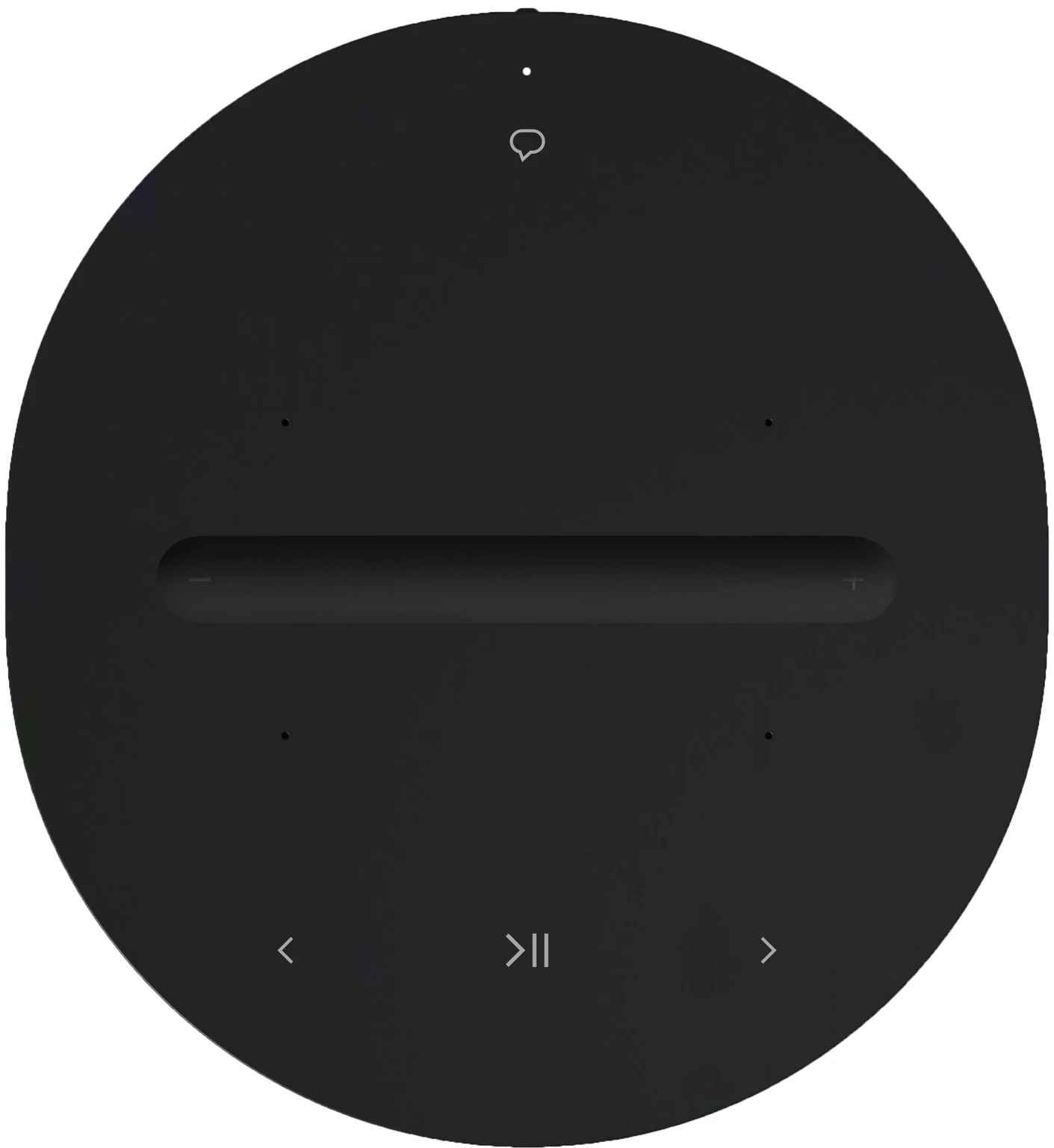Sonos Era 100 zwart - bovenkant - Wifi speaker