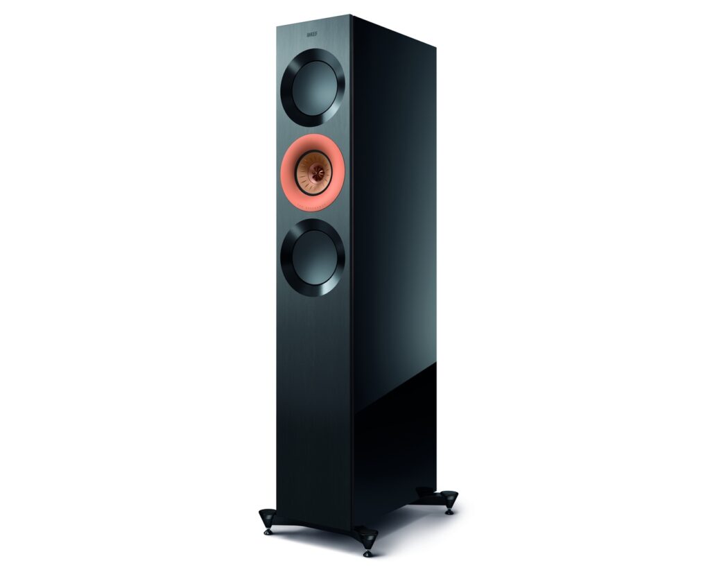 KEF Reference 3 Meta high-gloss black / copper