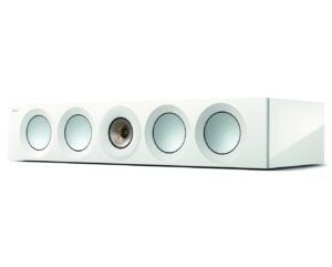 KEF Reference 4 Meta high-gloss white / champagne