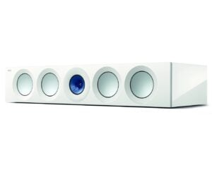 KEF Reference 4 Meta high-gloss white / blue