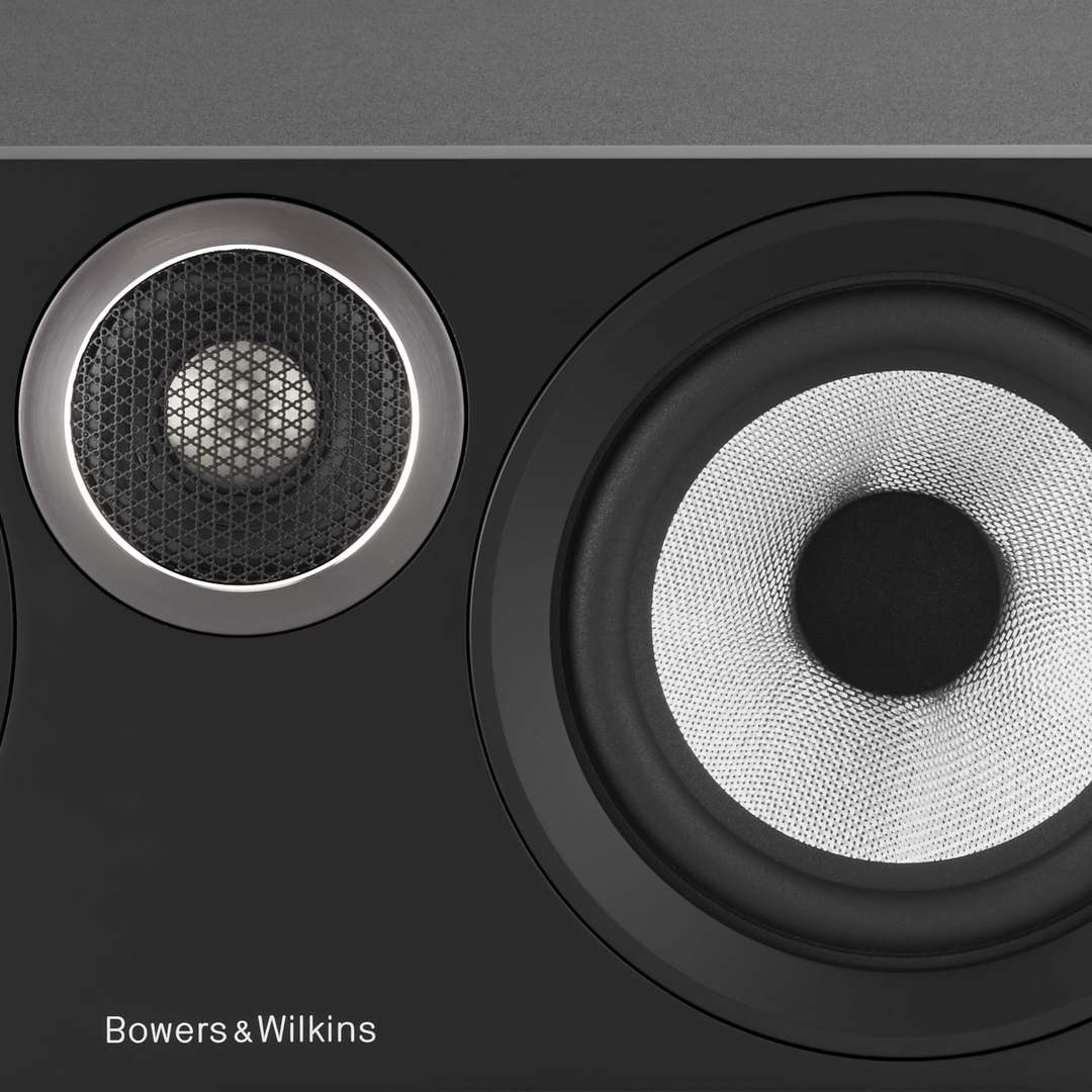 Bowers & Wilkins HTM6 S3 zwart - detail - Center speaker