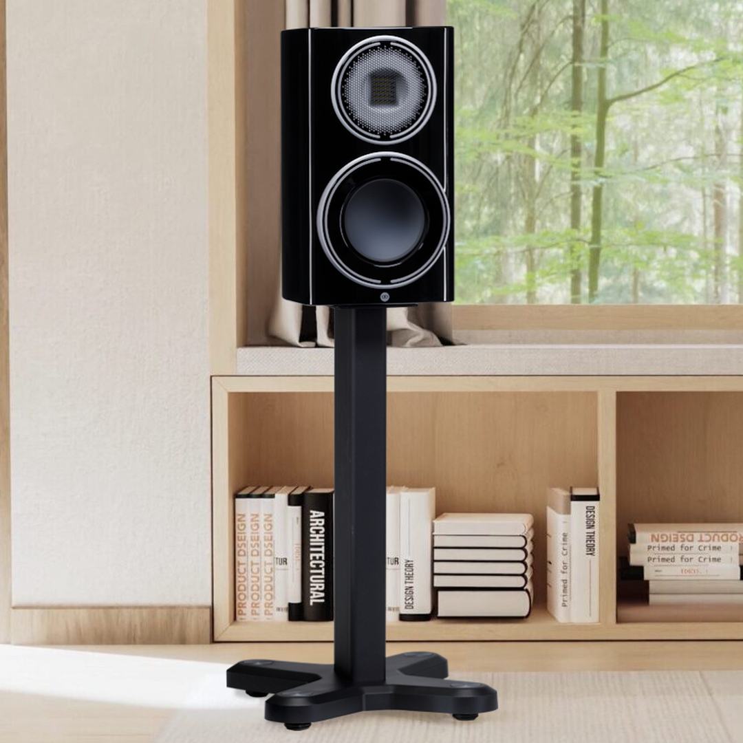 Monitor Audio ST-2 Universal stand zwart - lifestyle - Speaker standaard