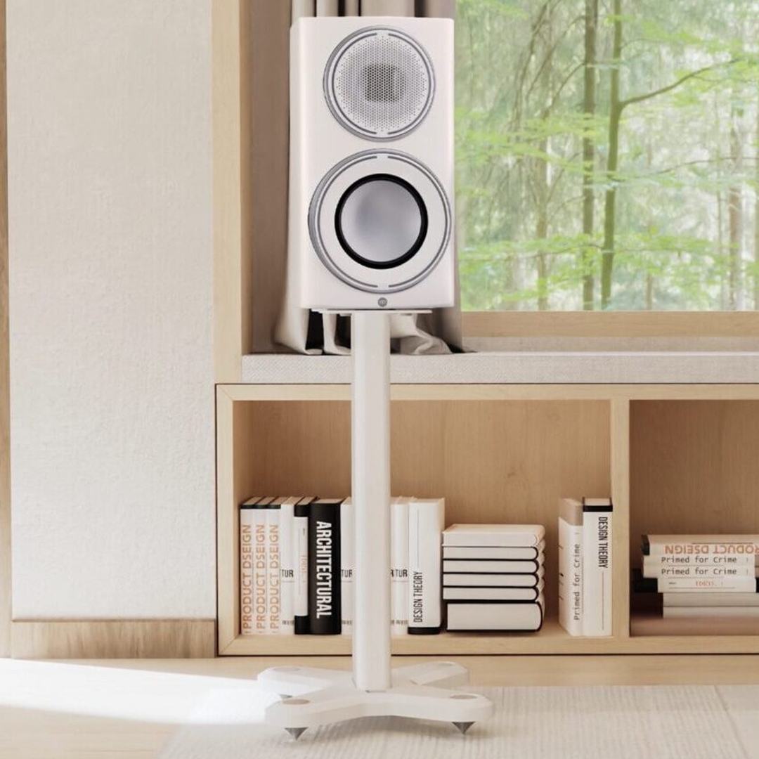 Monitor Audio ST-2 Universal stand wit - lifestyle - Speaker standaard