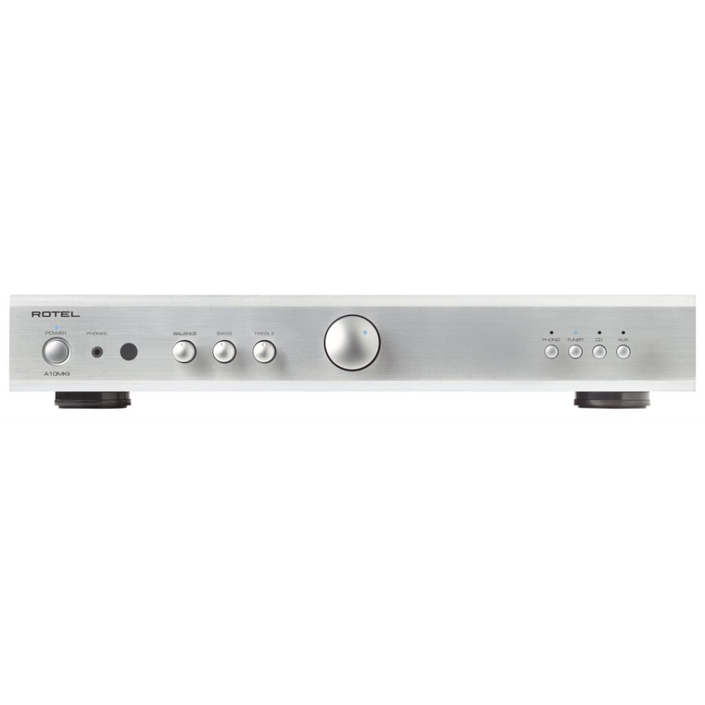 Rotel A-10 mkII zilver - Stereo versterker