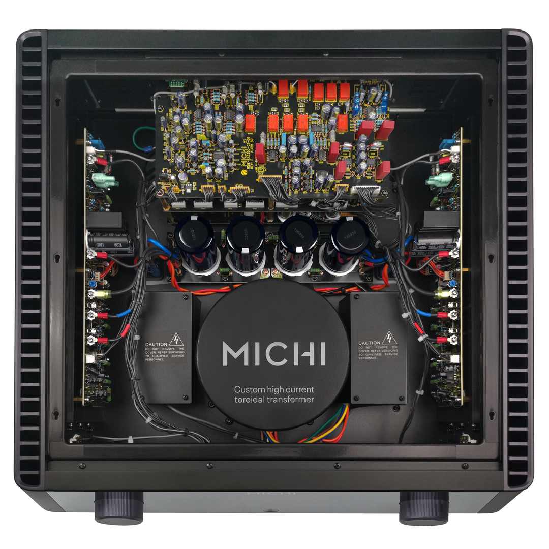 Rotel Michi X3 Series 2 zwart - binnenwerk - Versterker