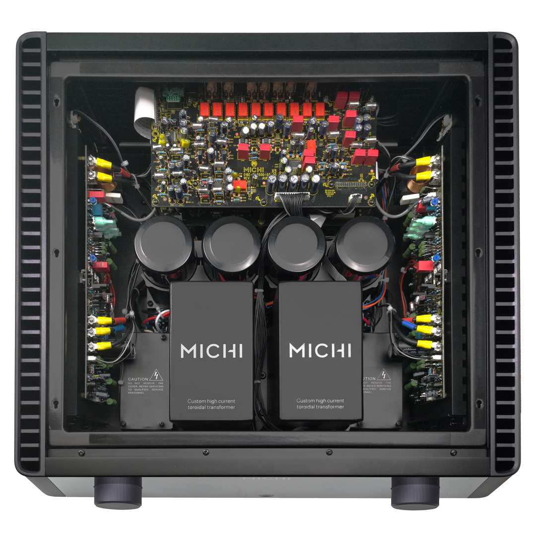 Rotel Michi X5 Series 2 zwart - binnenwerk - Versterker