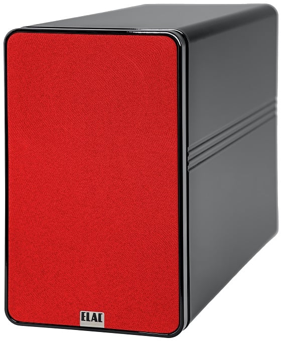 Elac Elegant BS 312.2 Stoffen grills zwart hoogglans/rood - Speaker accessoire