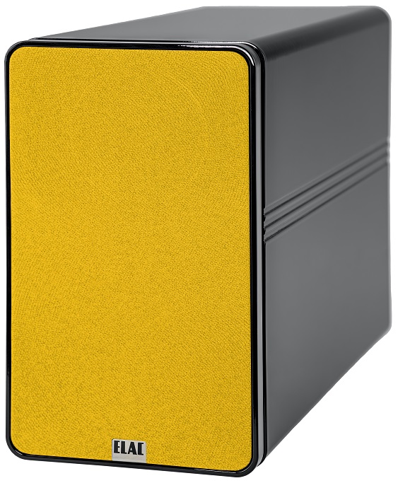 Elac Elegant BS 312.2 Stoffen grills zwart hoogglans/geel - Speaker accessoire