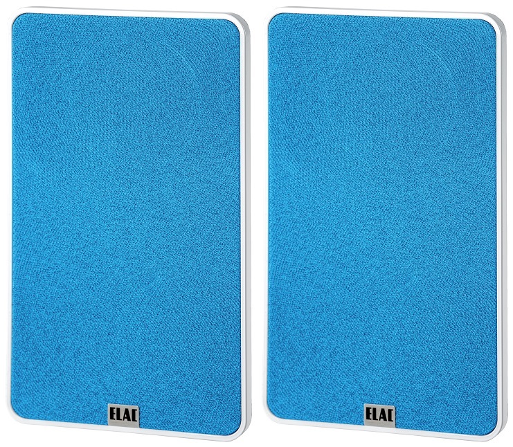 Elac Elegant BS 312.2 Stoffen grills wit hoogglans/blauw - Speaker accessoire
