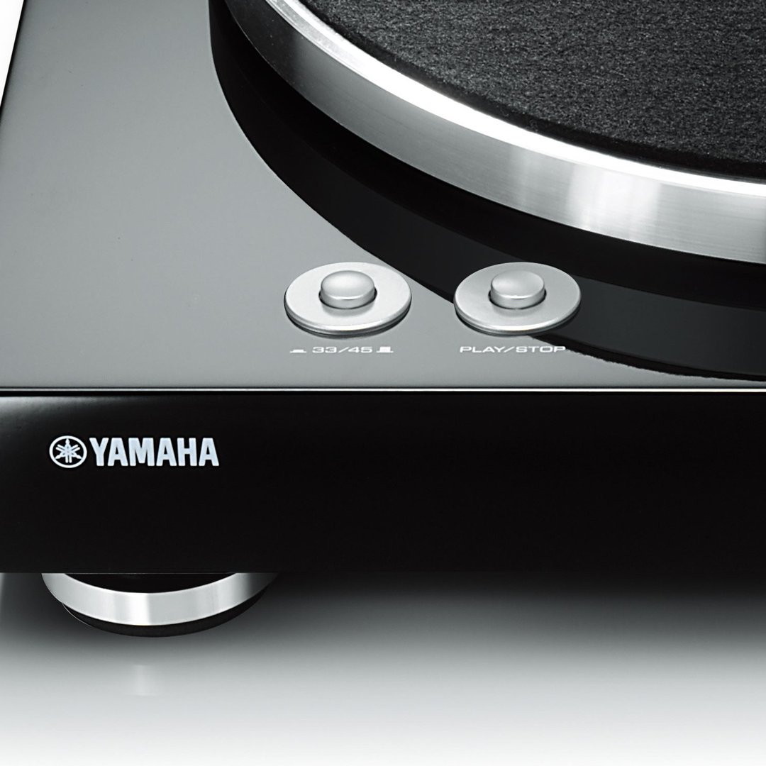Yamaha TT-S303 zwart - detail - Platenspeler