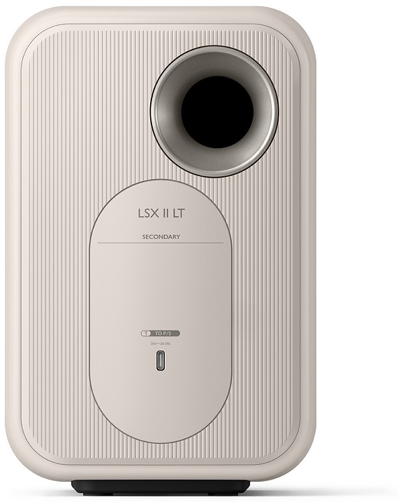KEF LSX II LT stone white - achteraanzicht - Wifi speaker