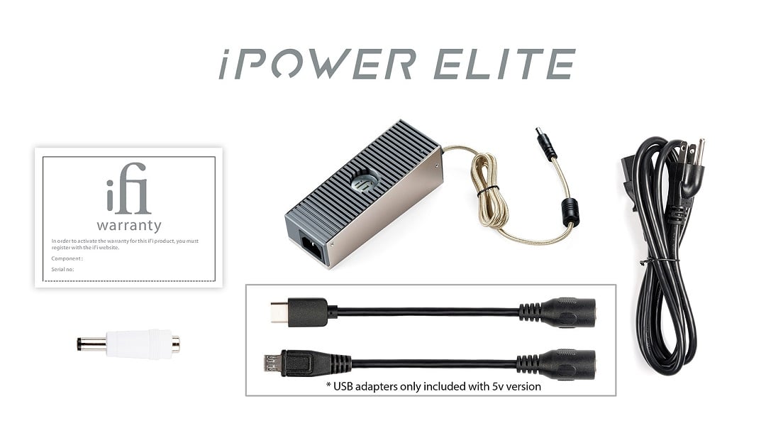 iFi Audio iPower Elite 5V - Voeding
