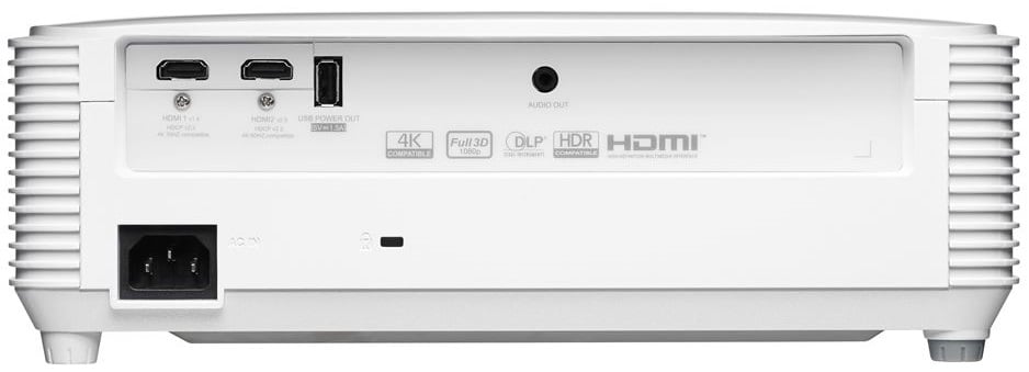 Optoma HD30LV - achterkant - Beamer