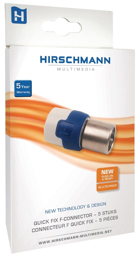 Hirschmann QFC (set van 5) - TV accessoire