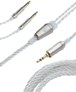 Meze 99 Series Mono 3.5mm silver upgrade cable